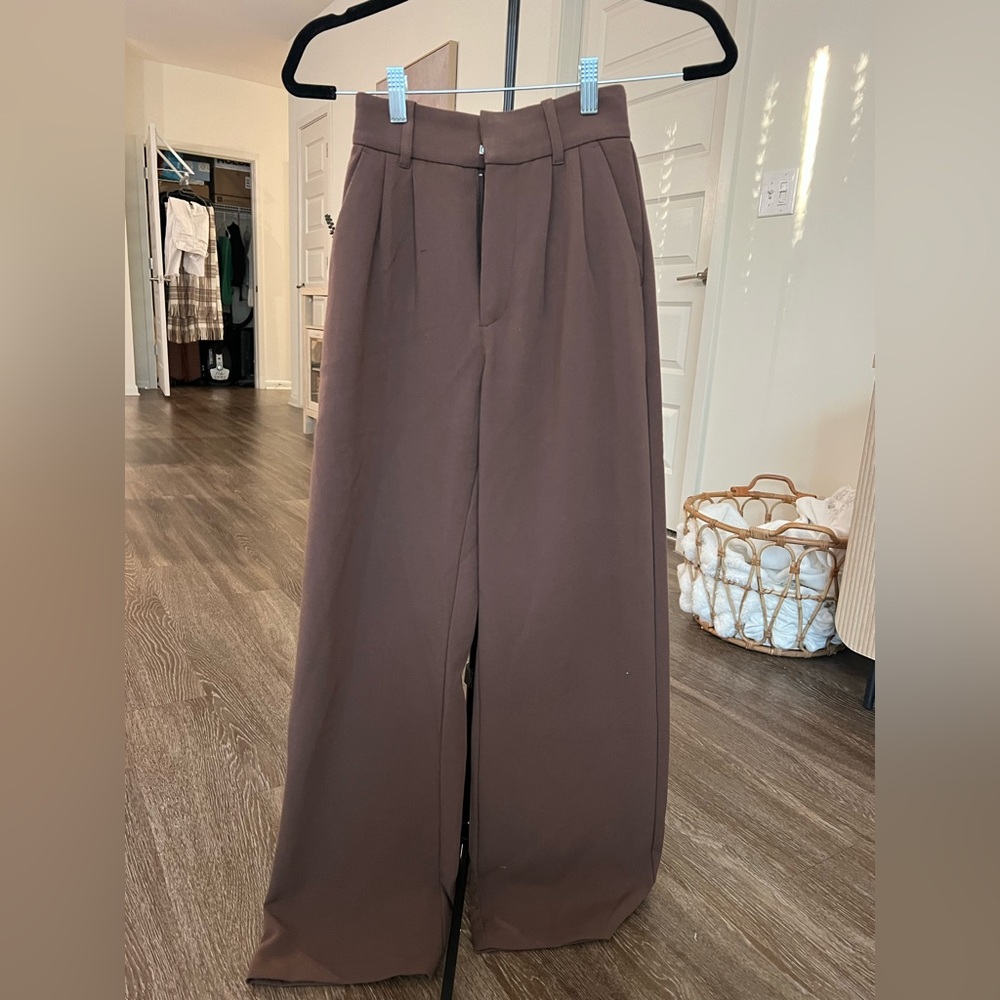COPY - Abercrombie brown trousers 24 short